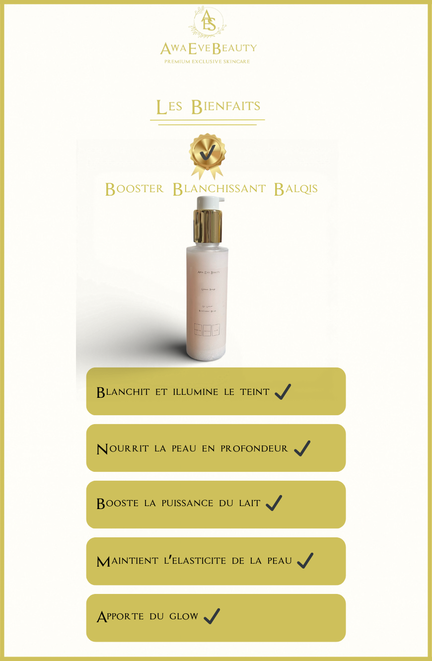 Huile Booster Blanchissante Balqis