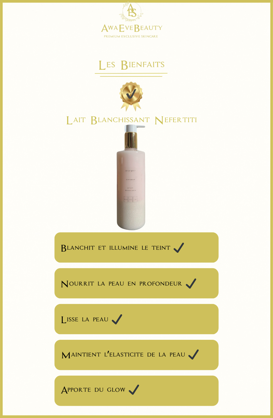 Lait Corps Blanchissant Urgence Nefertiti