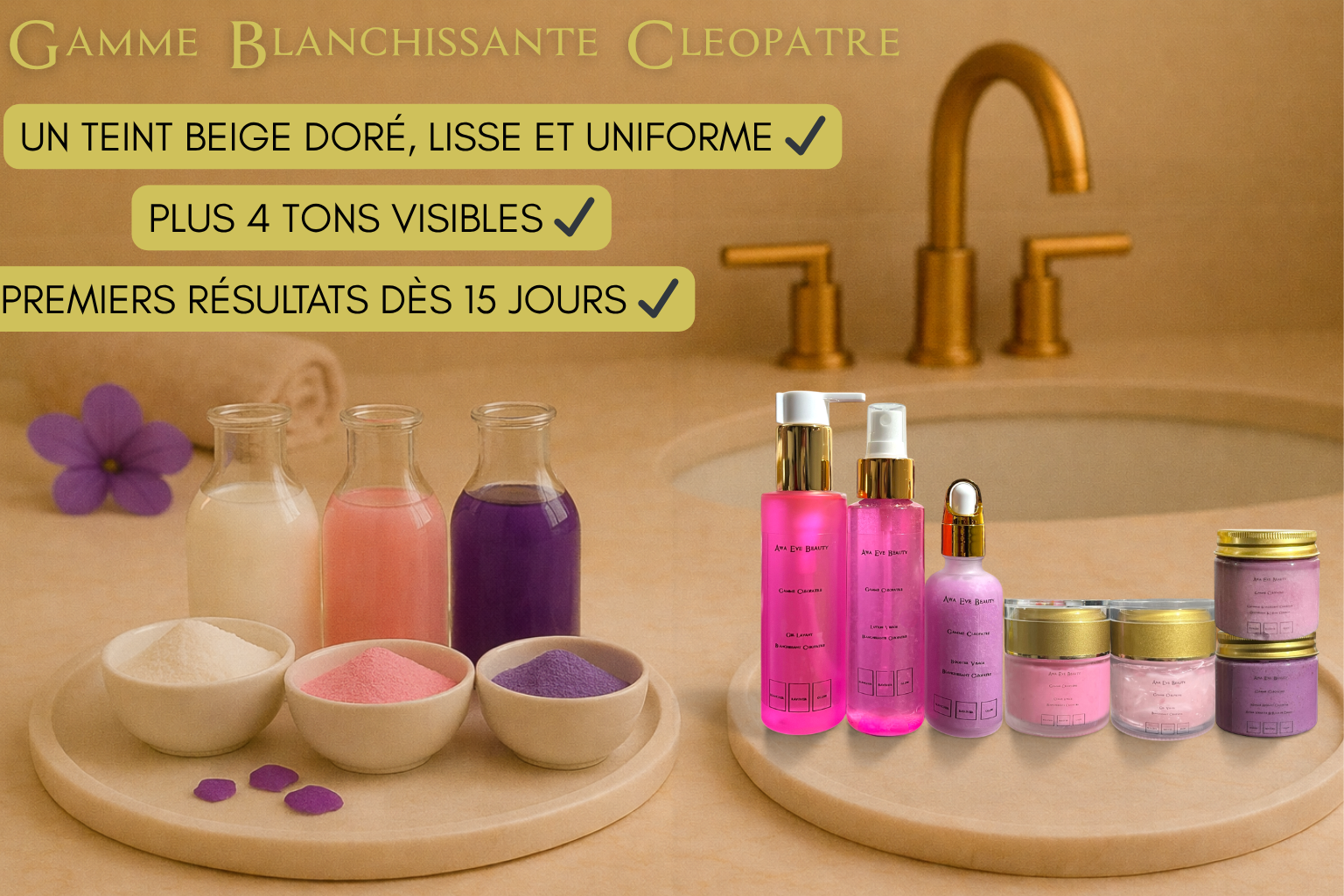 Kit Visage Essentiel Cléopatre