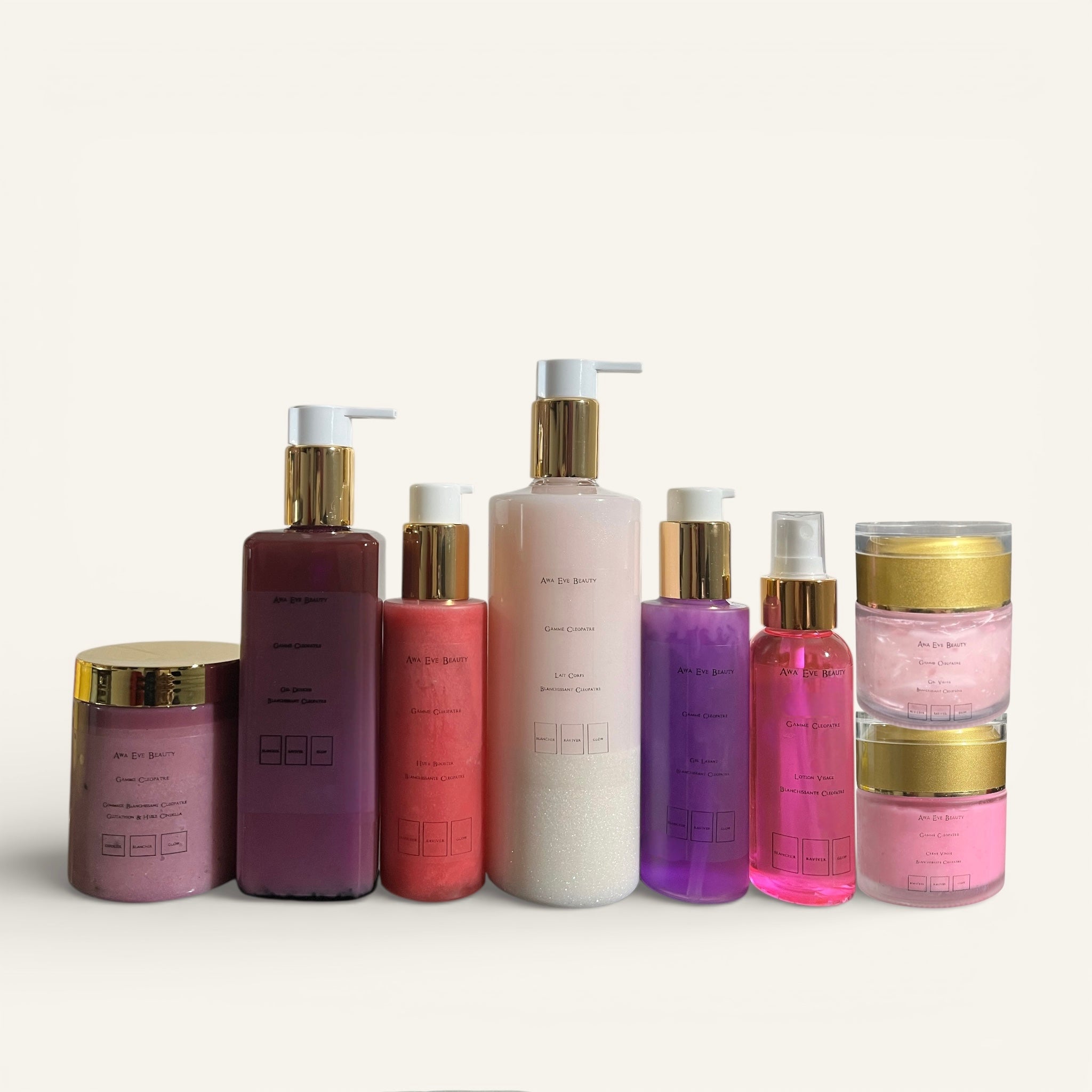 Gamme Blanchissante Intense Cléopatre (avec Gel)