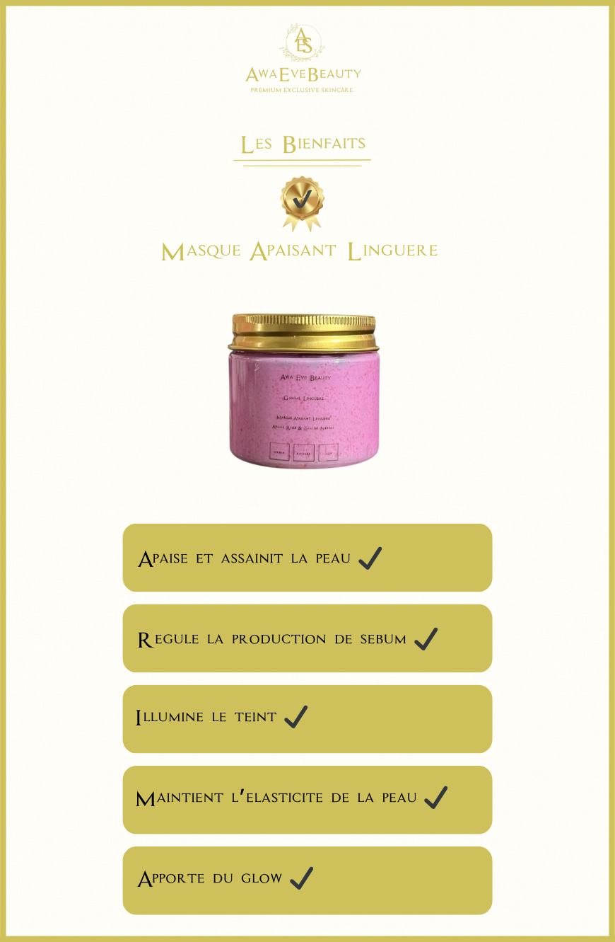 Masque Visage Apaisant Linguère