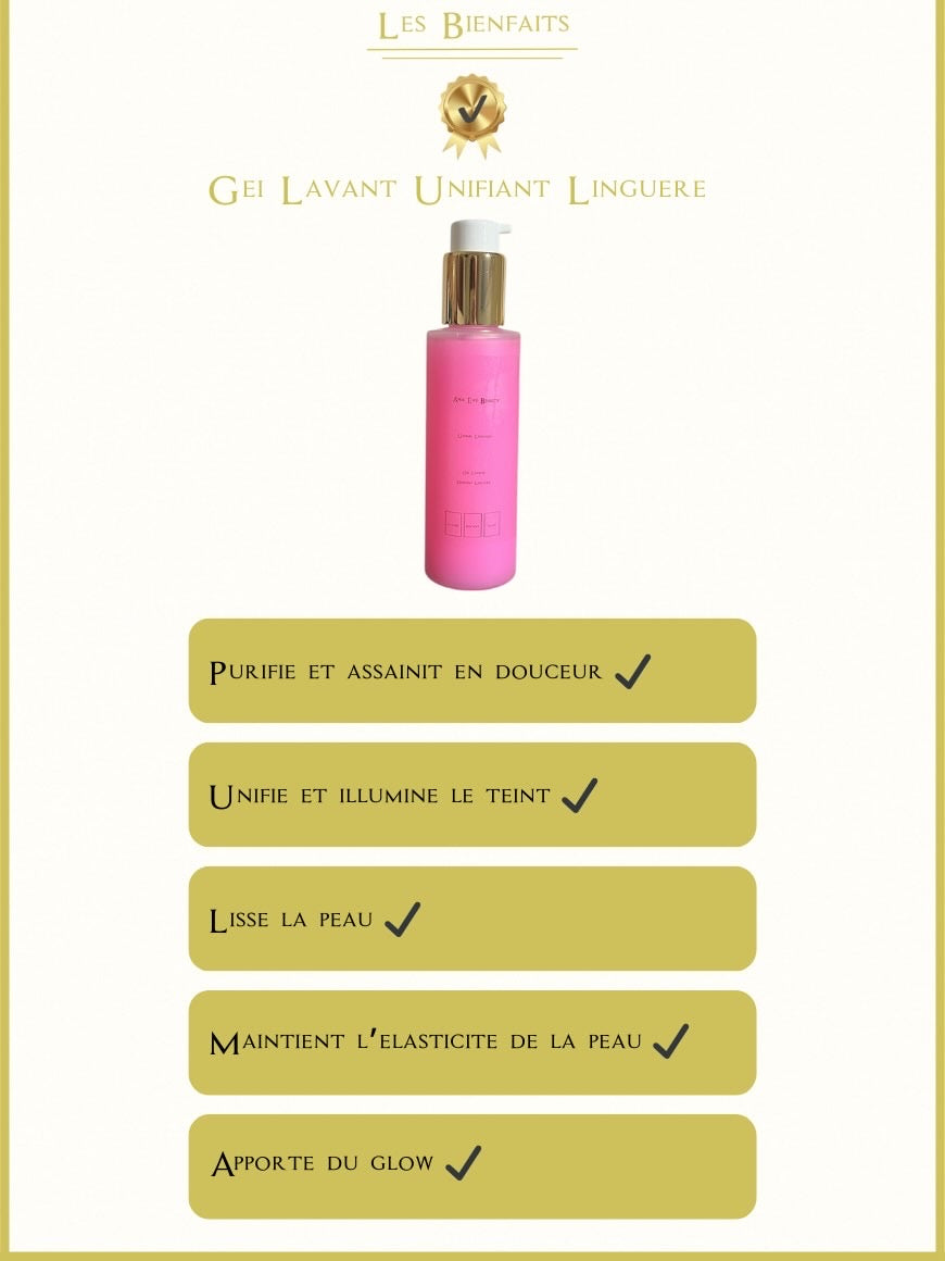 Gel Visage Lavant & Unifant Sublimateur Linguère