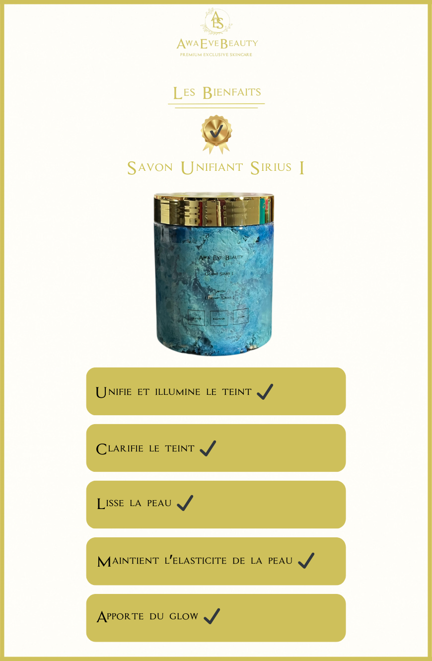 Savon Unifiant Anti-Age Sirius I