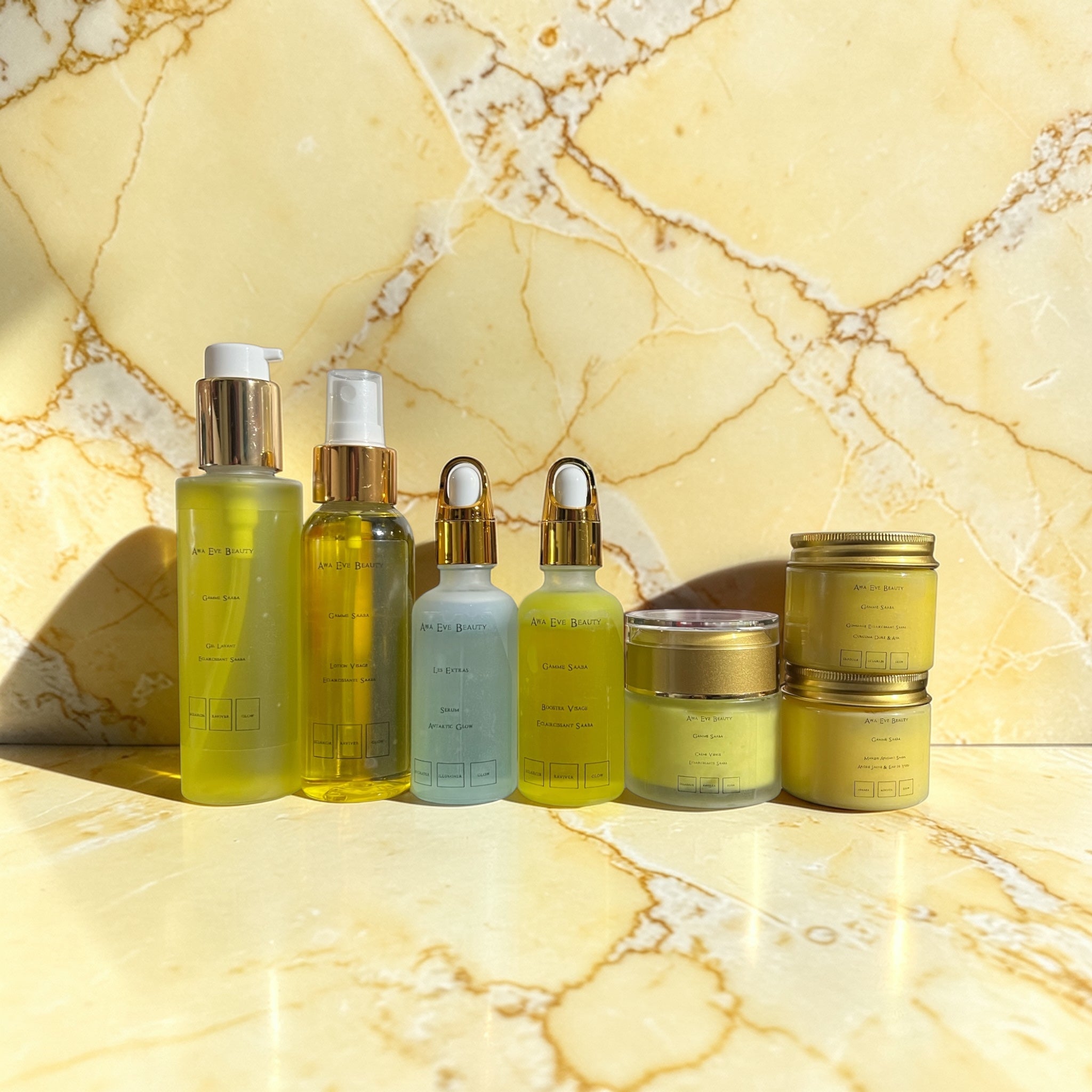 Gamme Visage Eclaircissante Saaba