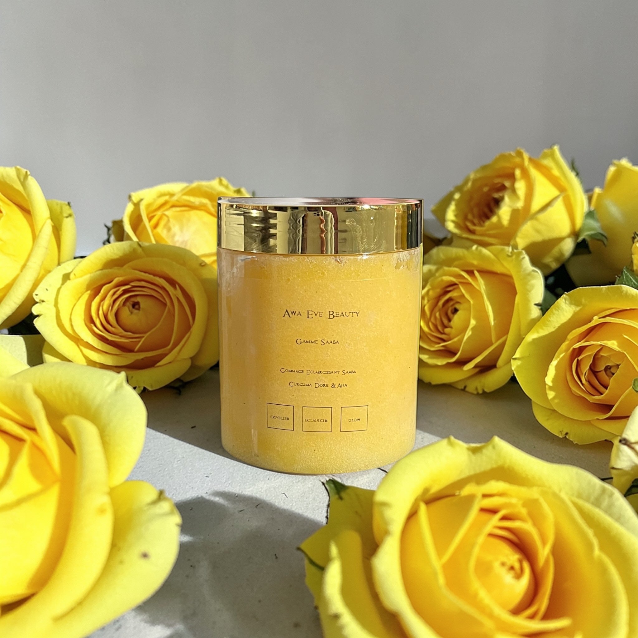 Gommage Eclaircissant Curcuma Doré & Aha Saaba (extra)