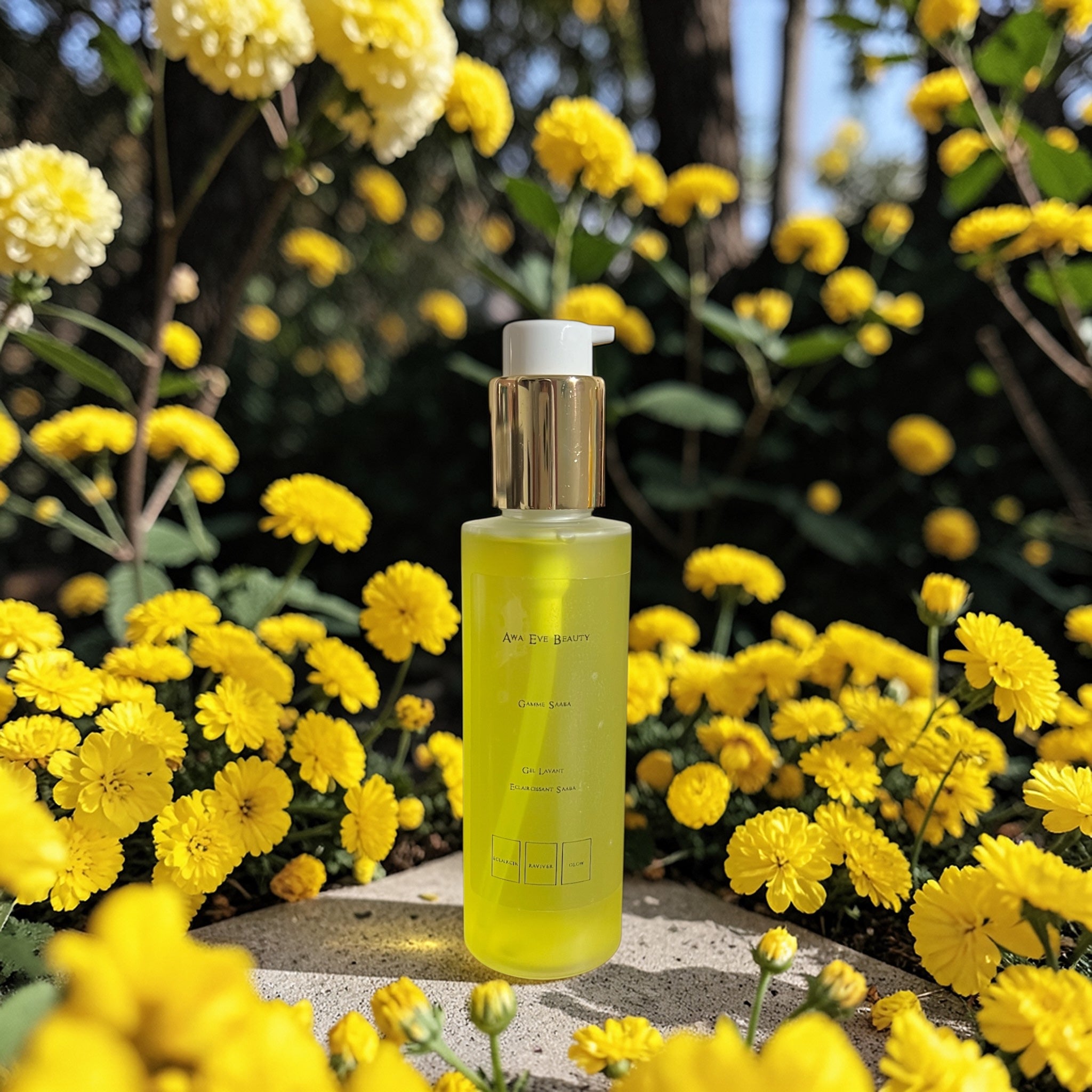 Gel Visage Lavant & Eclaircissant Saaba