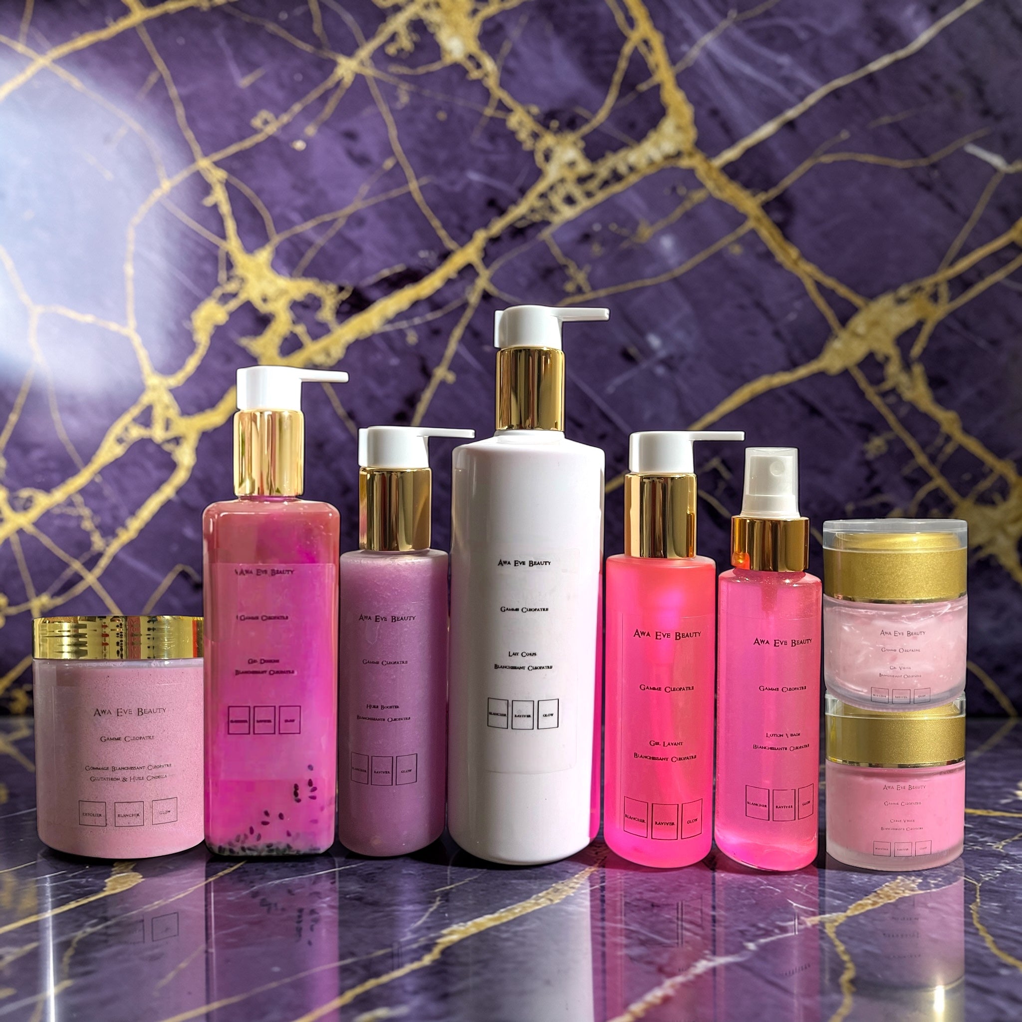 Gamme Blanchissante Intense Cléopatre (avec Gel)