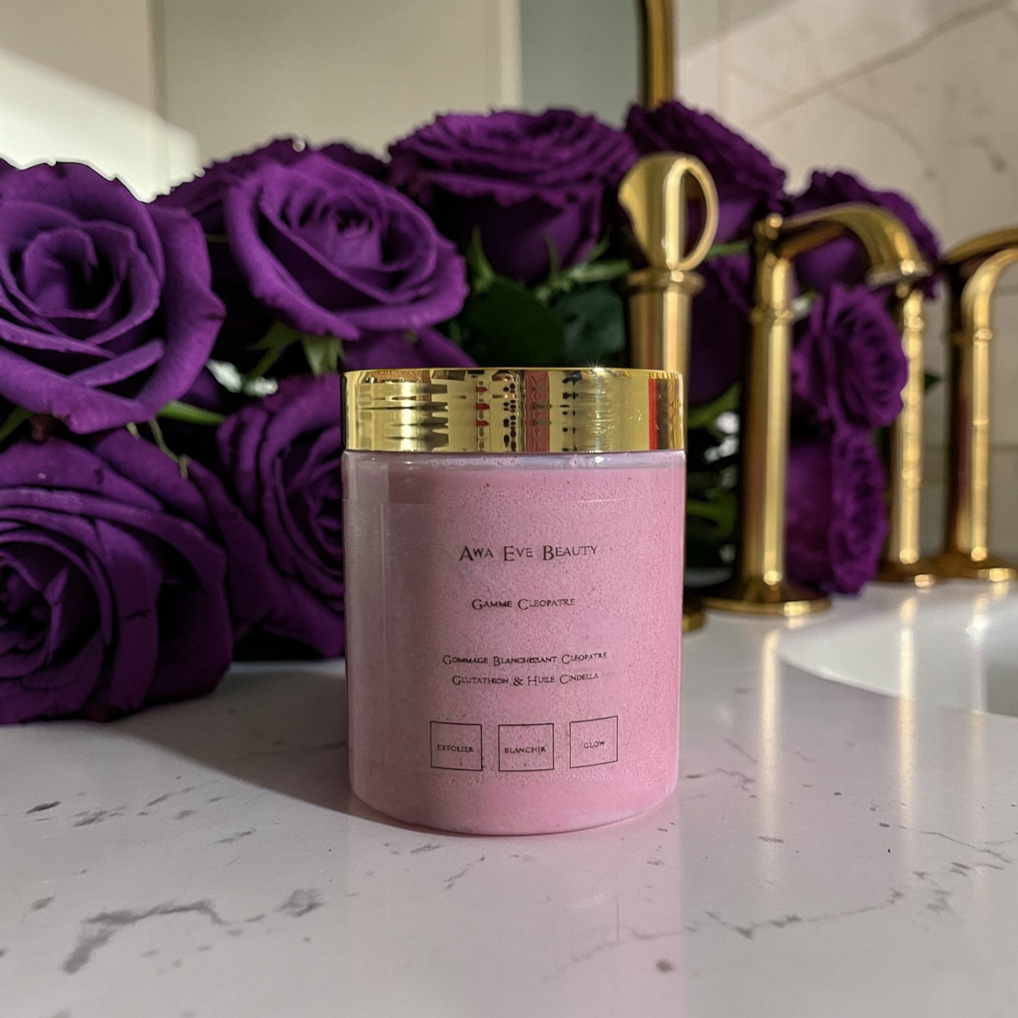 Gommage Blanchissant Glutathion & Huile Cindella Cléopatre (extra)