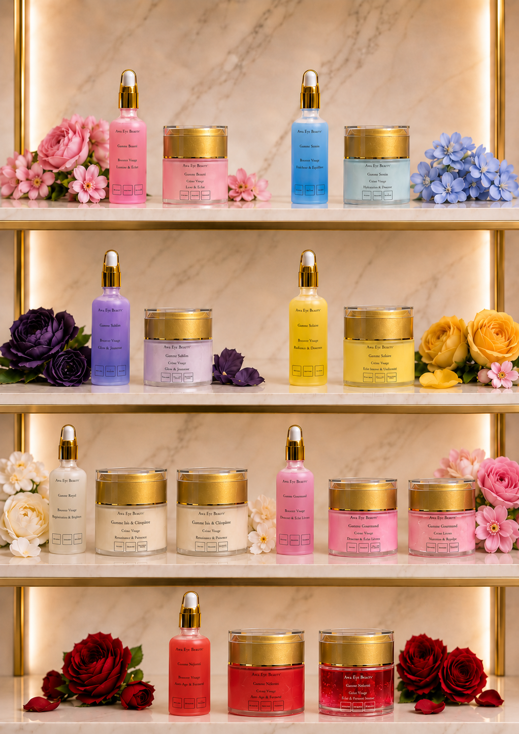 NOS BOOSTERS & CRÈMES VISAGE