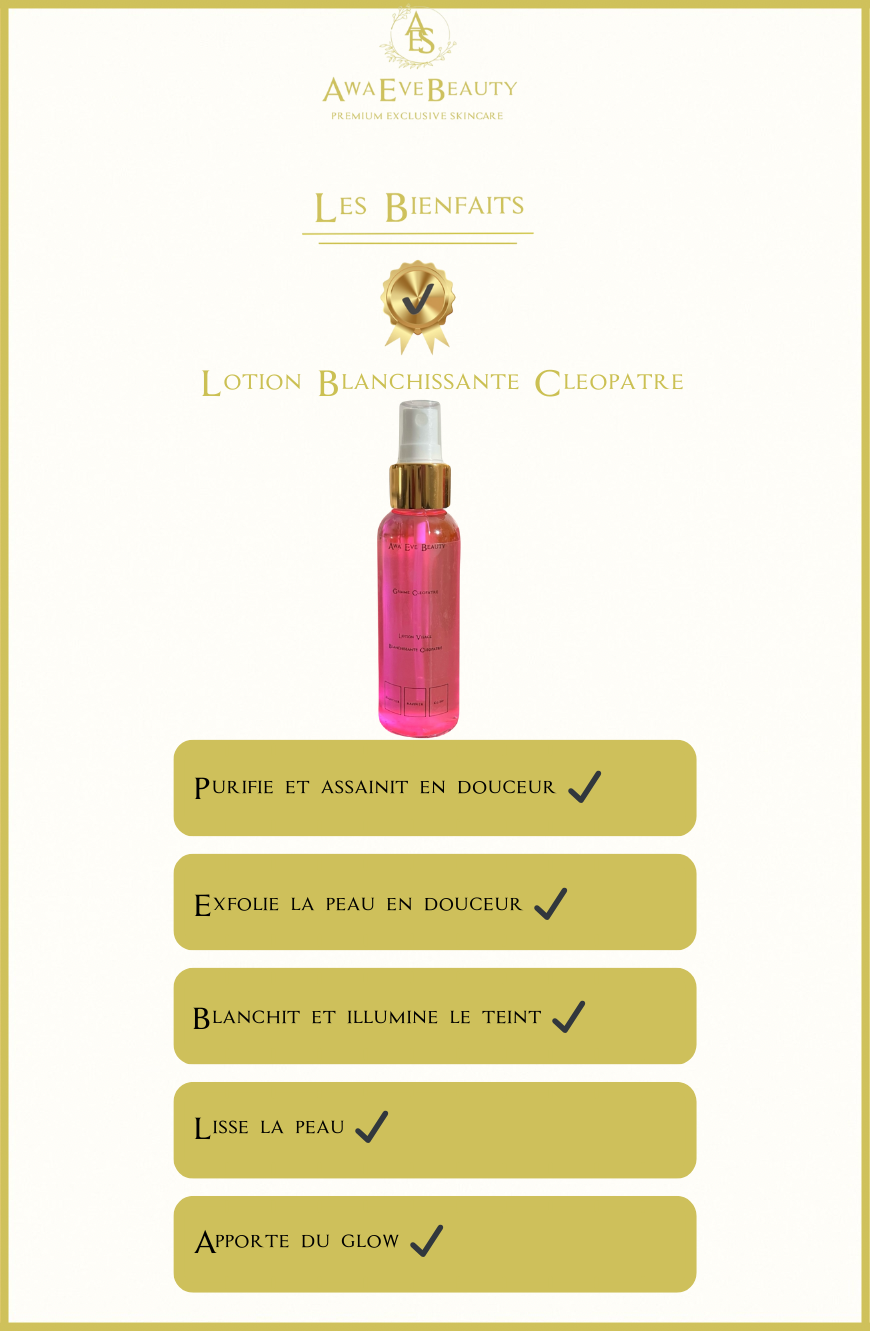 Lotion Visage Blanchissante Intense Cléopatre