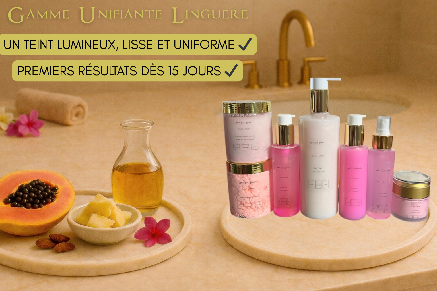 Gamme Unifiante Sublimatrice Linguère (avec Savon)