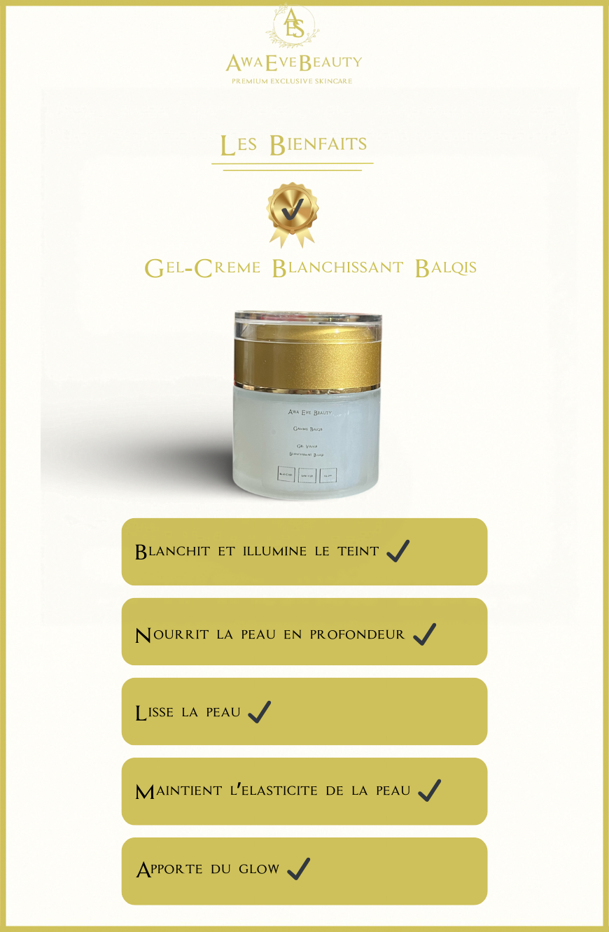 Gel Visage Blanchissant Balqis