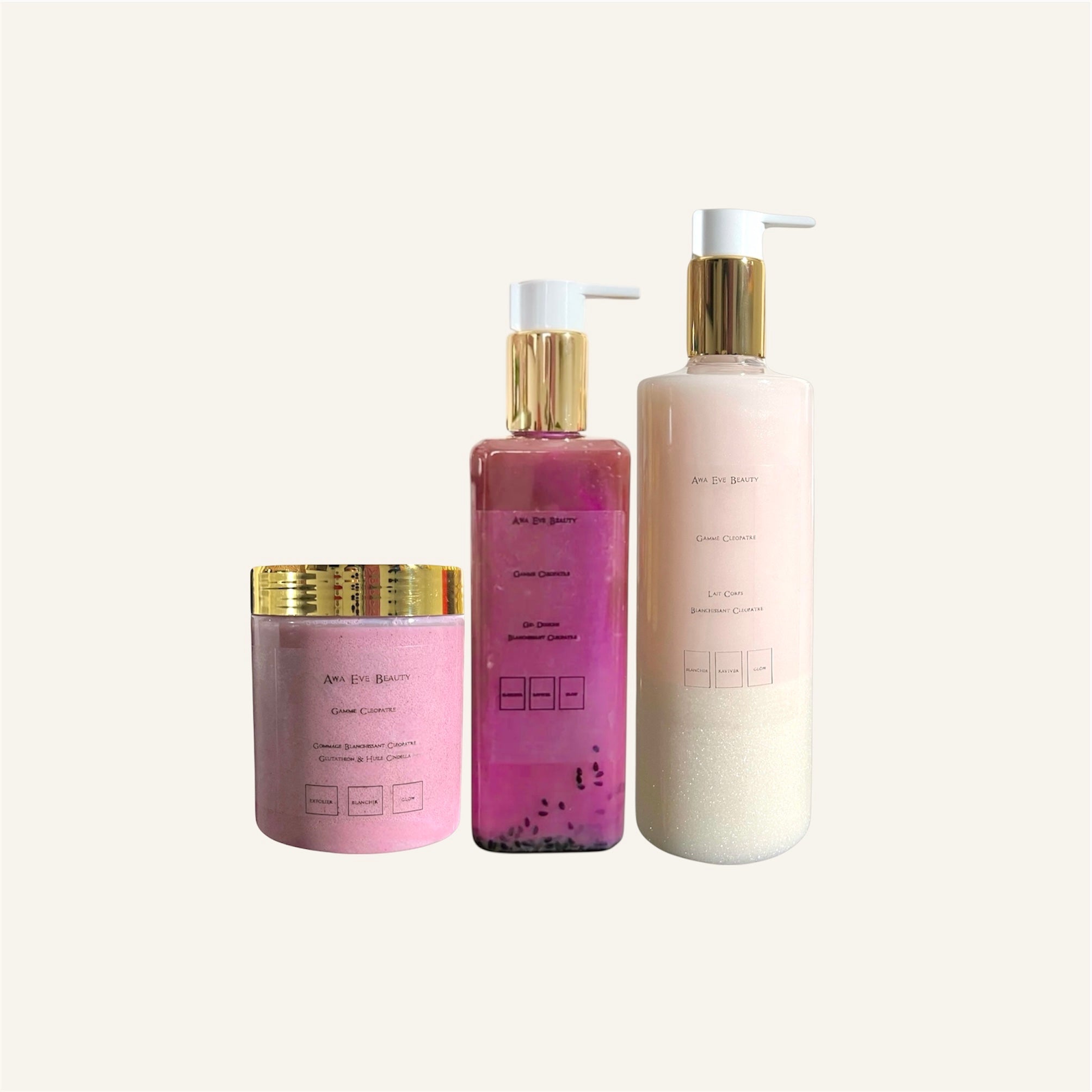 Kit Corps Essentiel Cléopatre (avec Gel)