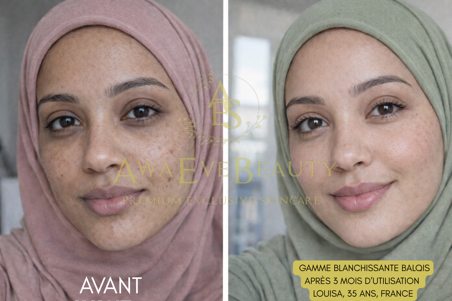 Gamme Blanchissante Balqis (avec Gel)