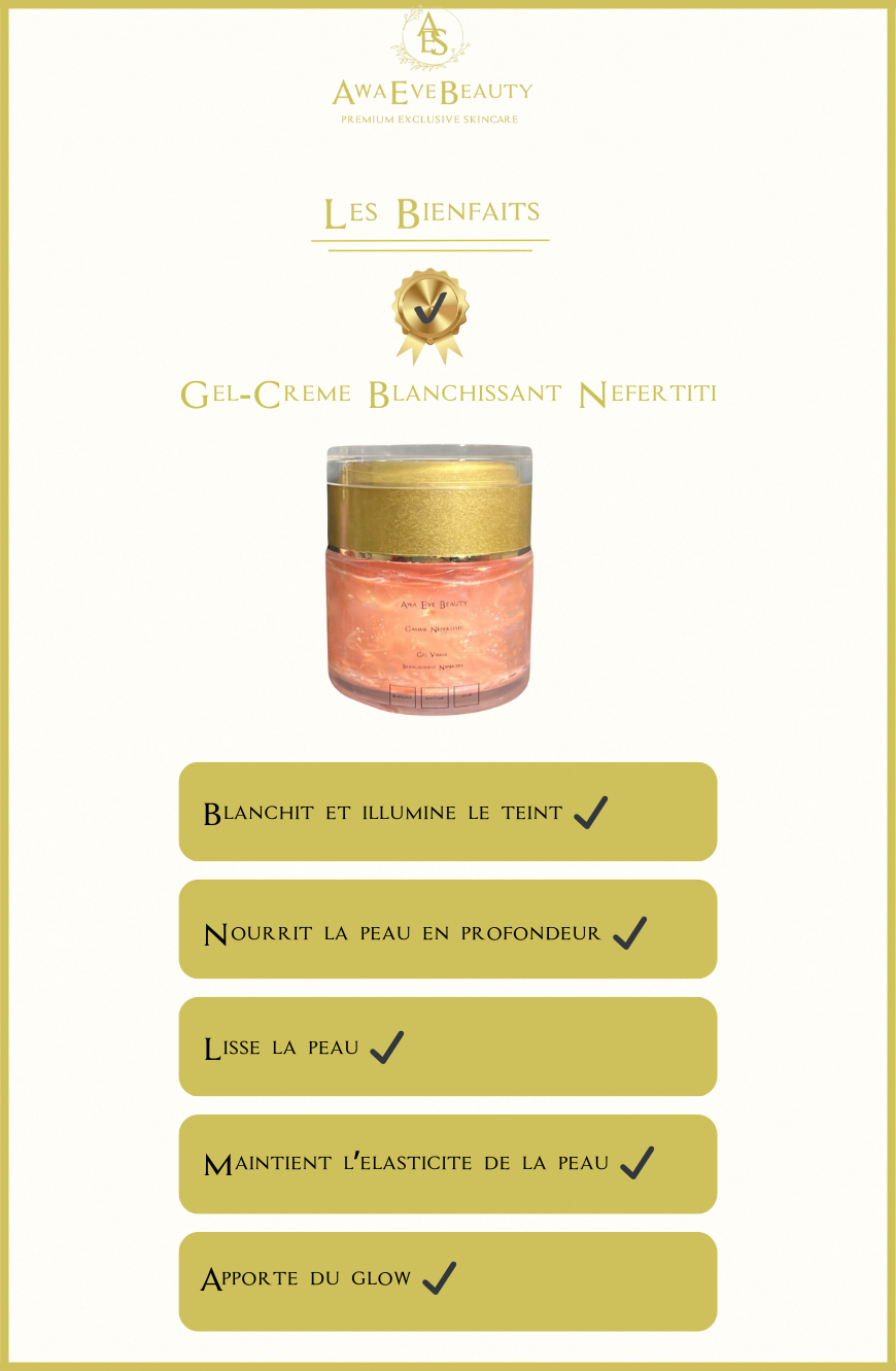 Gel Visage Blanchissant Urgence Nefertiti