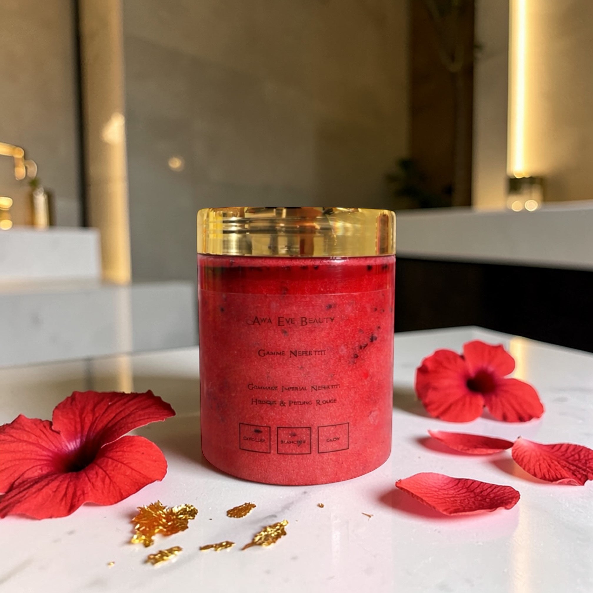 Gommage Impérial Hibiscus & Peeling Rouge Nefertiti