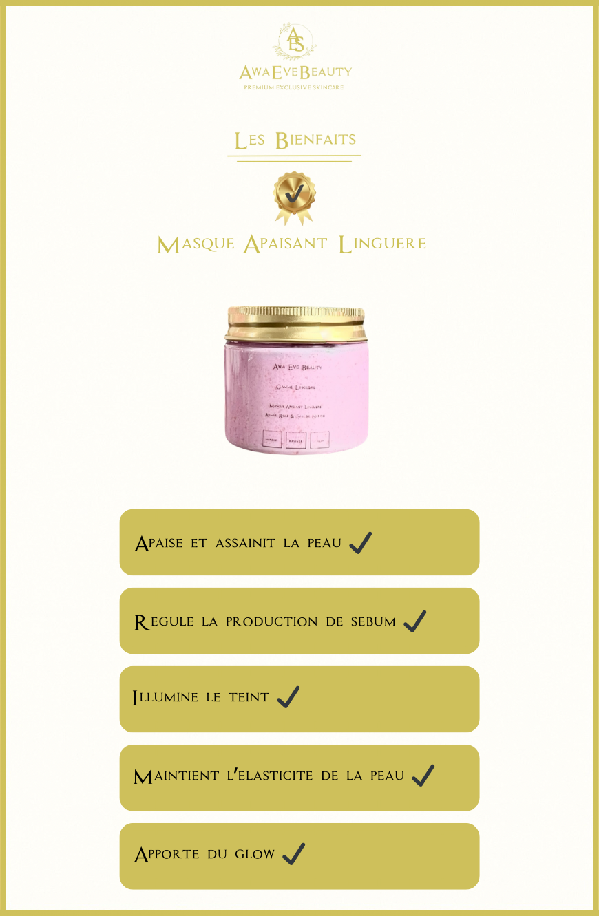 Masque Visage Apaisant Linguère