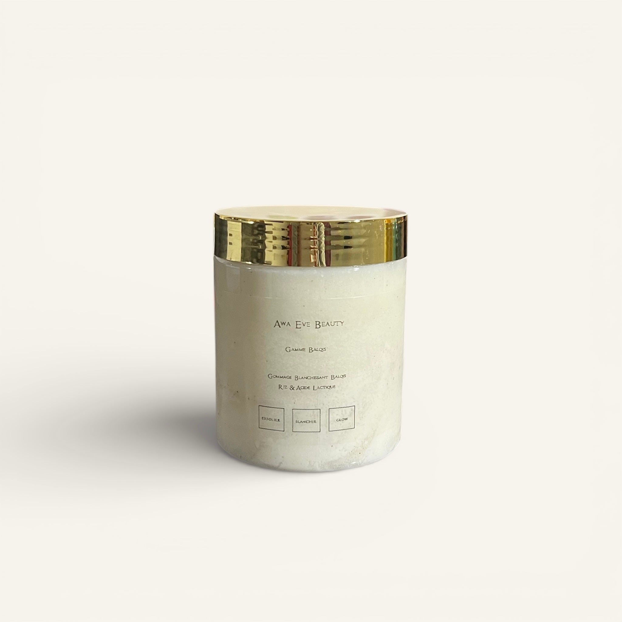 Gommage Blanchissant Riz & Acide Lactique Balqis