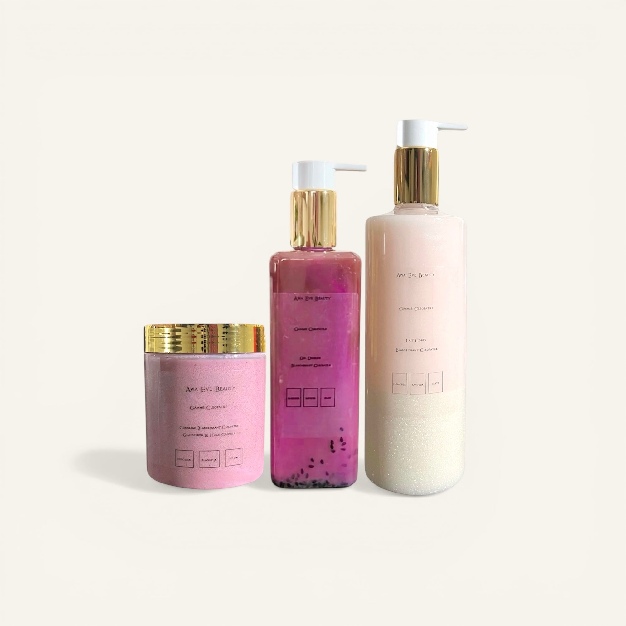 Kit Corps Essentiel Cléopatre (avec Gel)