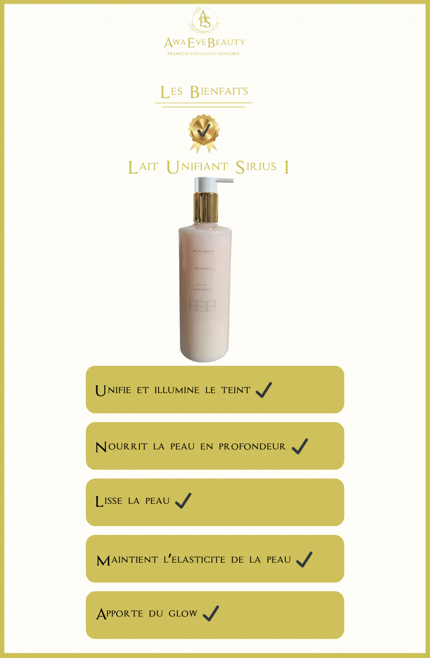 Lait Corps Unifiant Anti-Age Sirius I