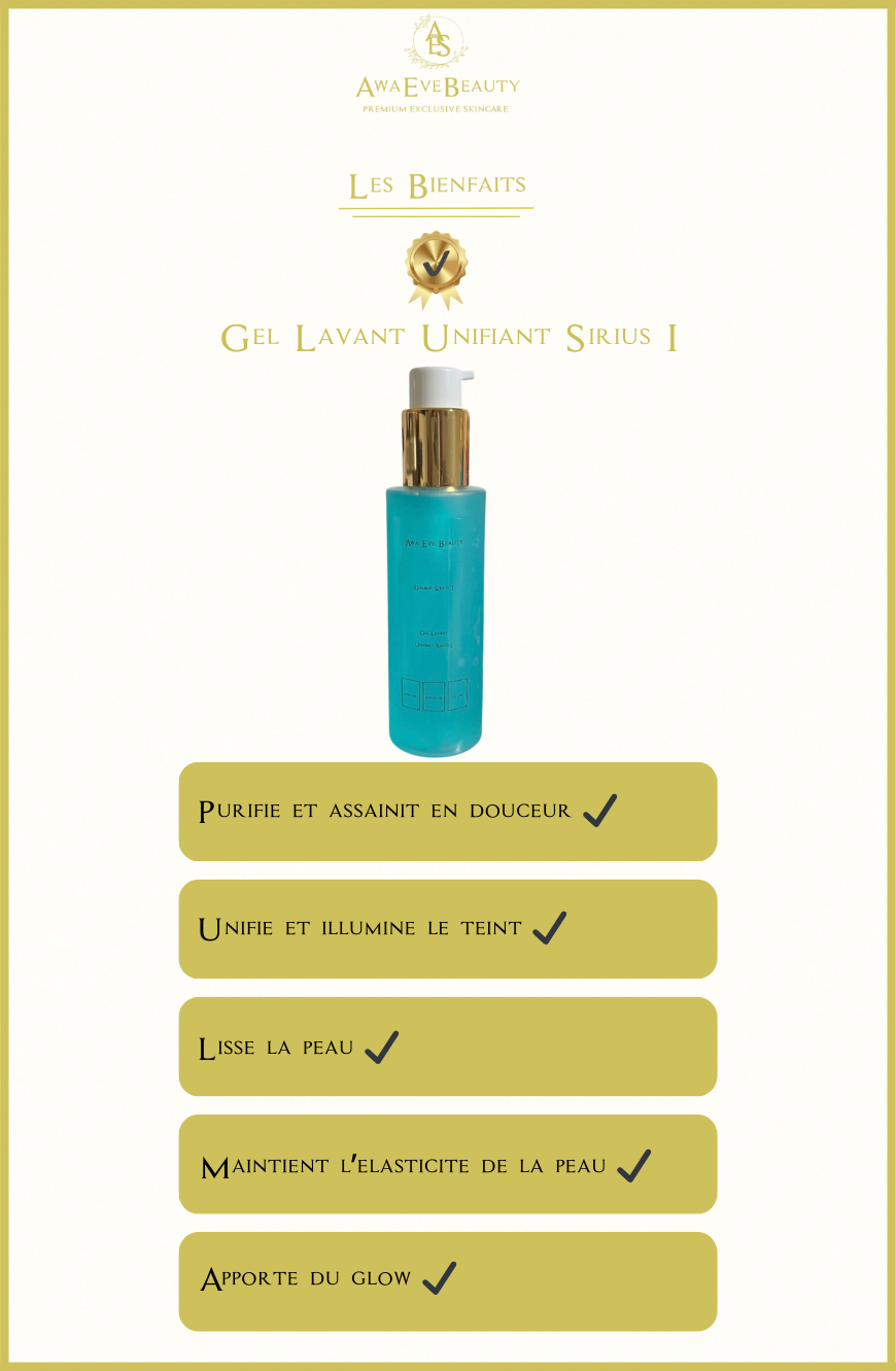 Gel Visage Lavant & Unifant Anti-Age Sirius I