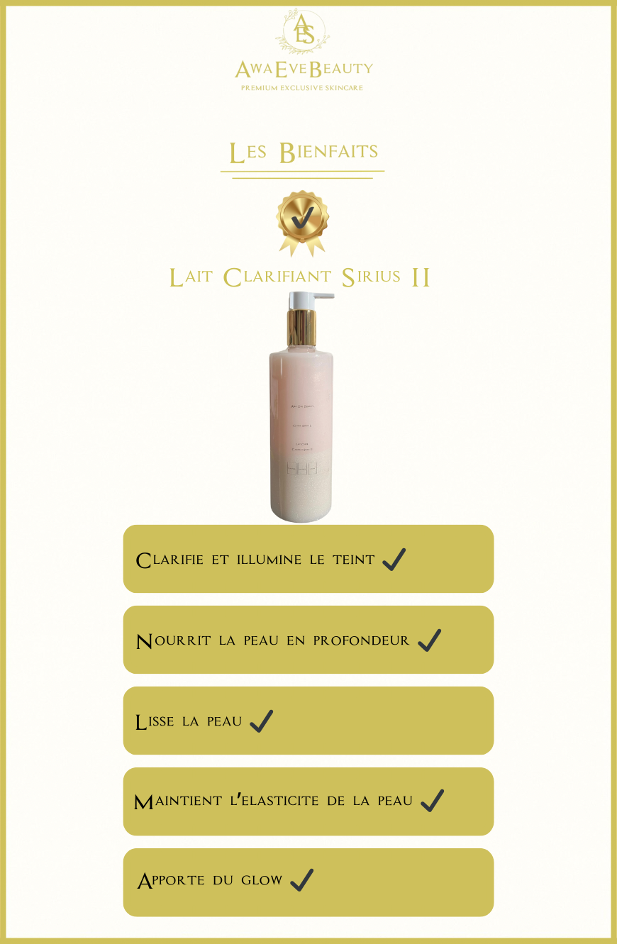 Lait Corps Clarifiant Sirius II
