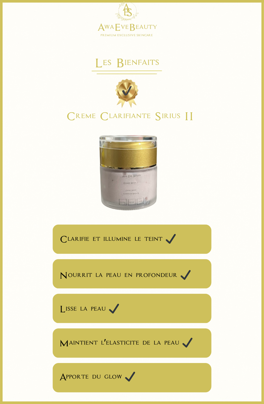 Crème Visage Clarifiante Sirius II