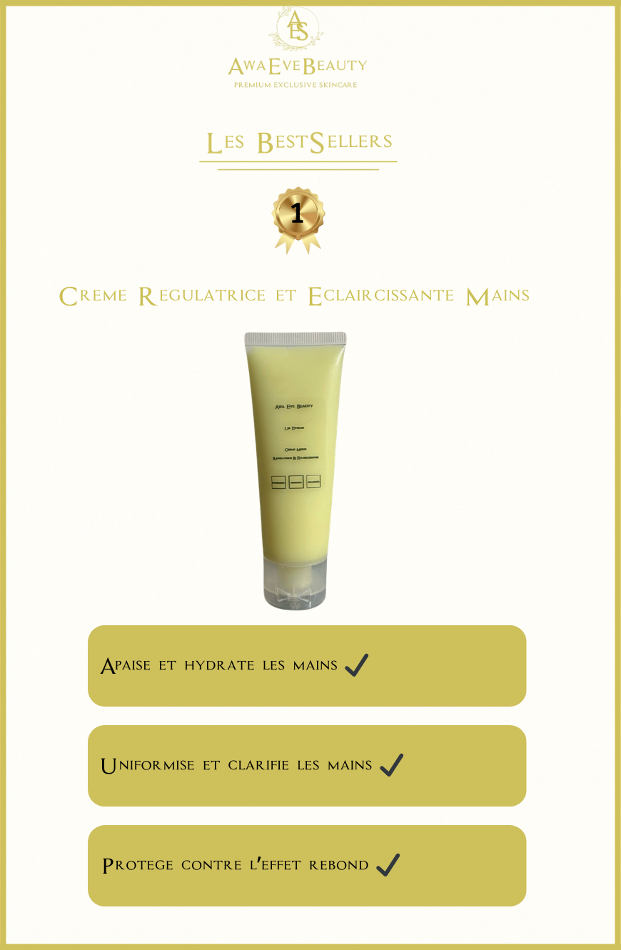Crème Régulatrice & Eclaircissante Mains