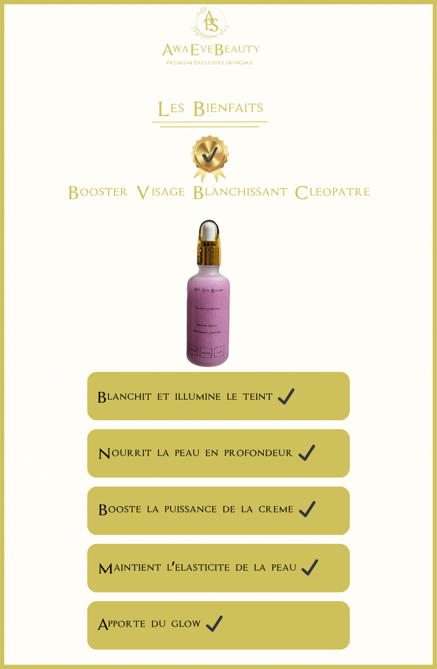Booster Visage Blanchissant Intense Cléopatre (extra)