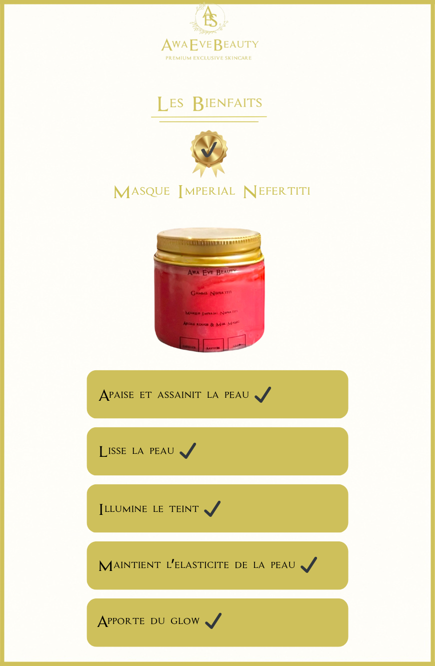 Masque Visage Apaisant Nefertiti