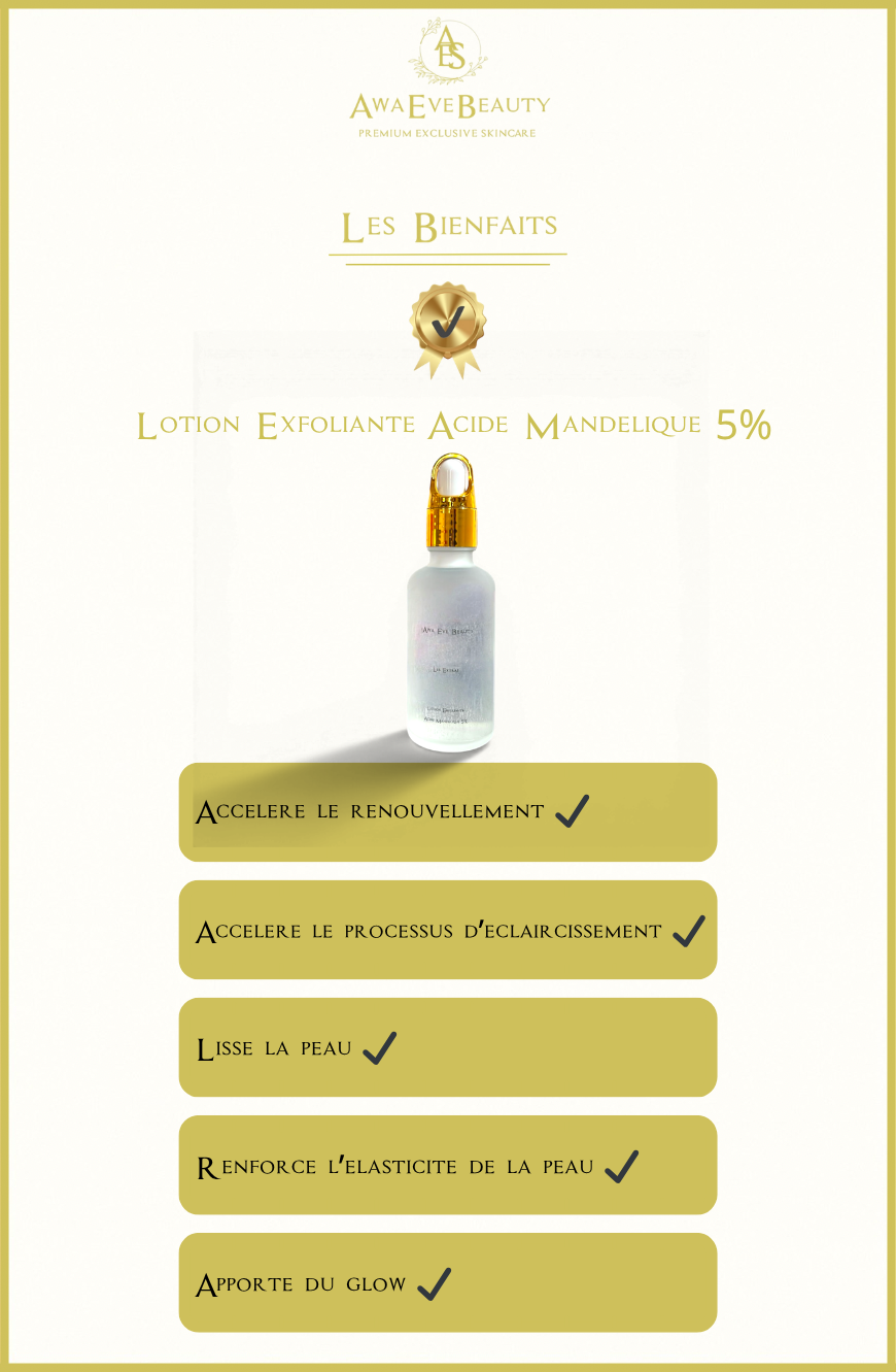 Lotion Exfoliante Acide Mandélique 5%